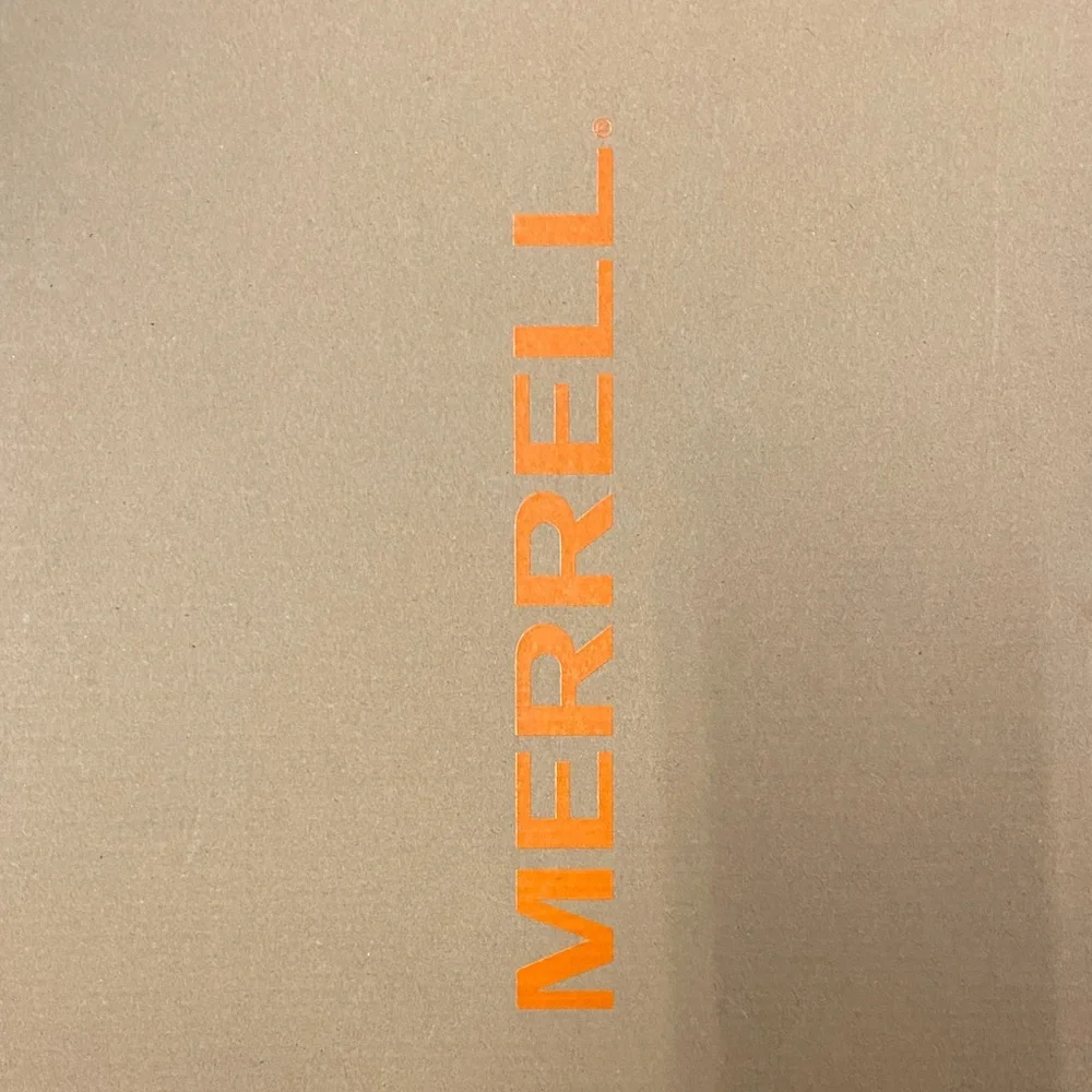 Merrell Men's Black and Yellow Snow Boots